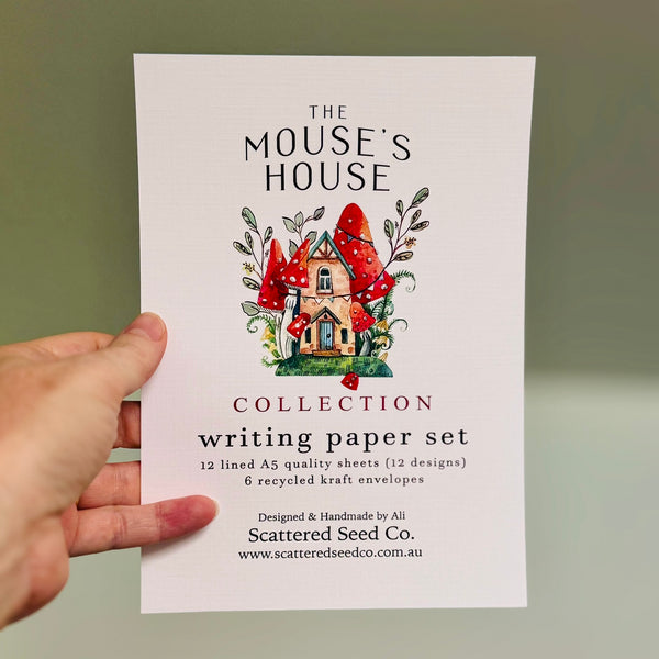 The MOUSE'S HOUSE Writing Paper Set (Non-Personalised)