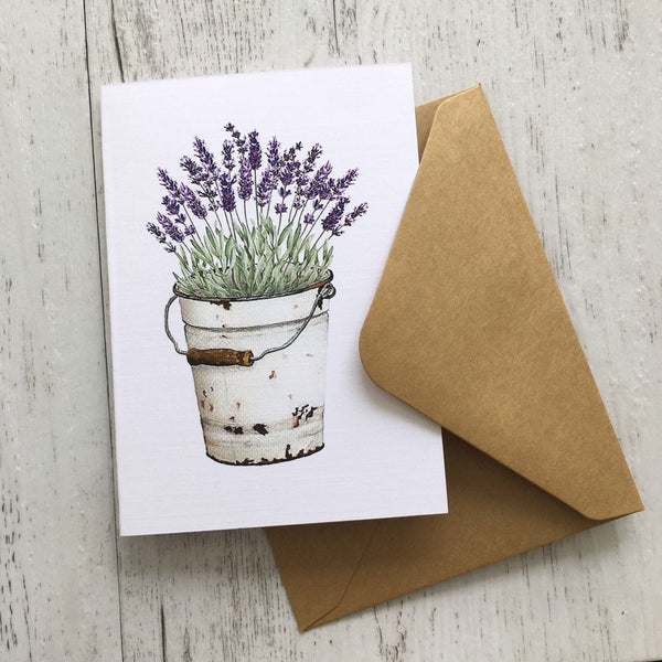FRENCH LAVENDER Card Set of 4