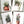 Load image into Gallery viewer, POTTED PLANTS Collection 2 cards set of 4