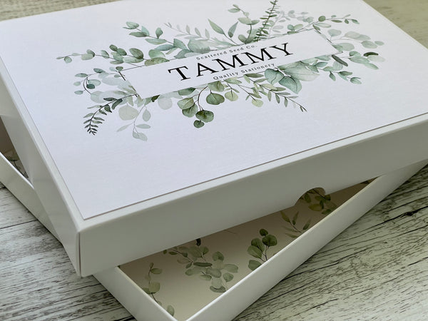 Personalised Gift Boxes / Stationery Storage Boxes