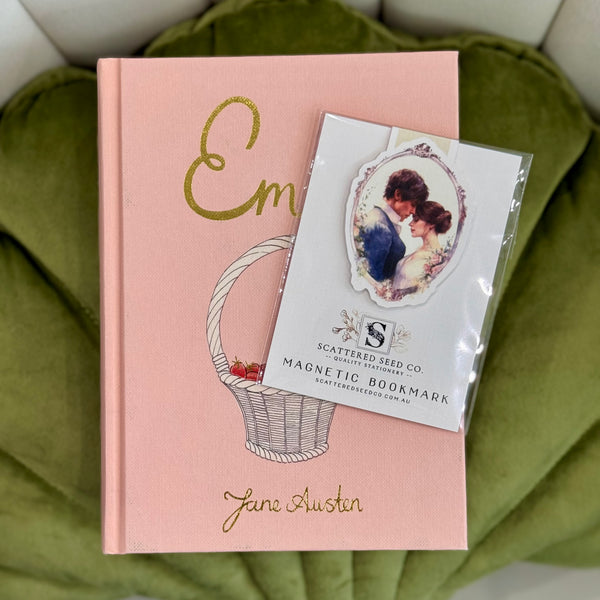 Jane Austen couple in frame MAGNETIC BOOKMARK