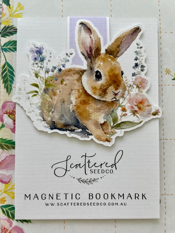 Spring Floral Magnetic Bookmarks