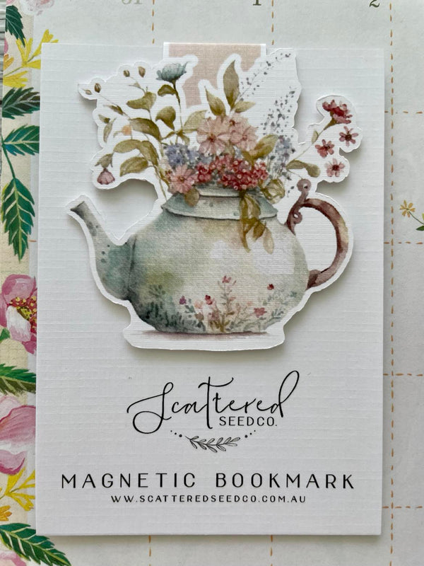Spring Floral Magnetic Bookmarks