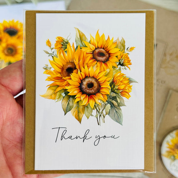 Teacher’s Appreciation Gift Sunflower Stationery gift set