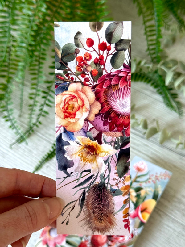 Australian Flora Bookmarks set of 3