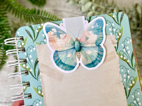 Pastel Butterfly Magnetic Bookmarks