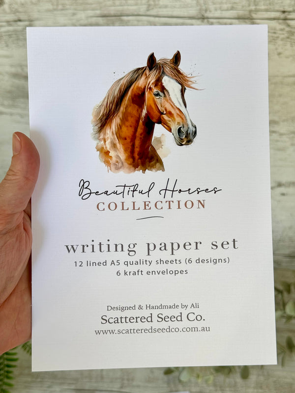 BEAUTIFUL HORSES Writing Paper Set (Non-Personalised)