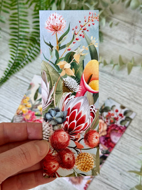 Australian Flora Bookmarks set of 3