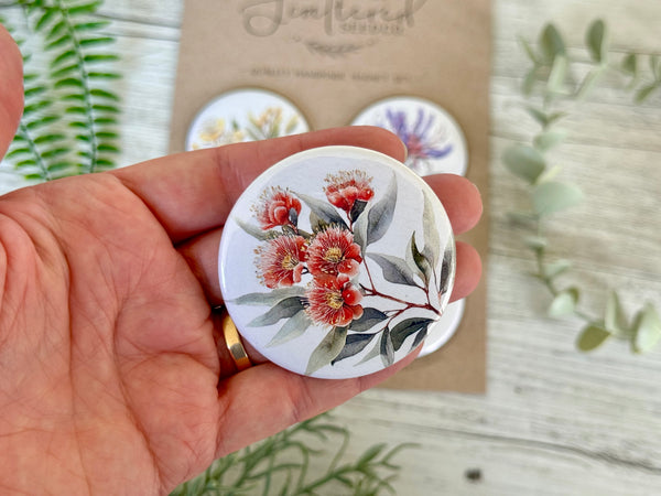 AUSTRALIAN Floral COLLECTION Large Magnets Set of 4 - Set C