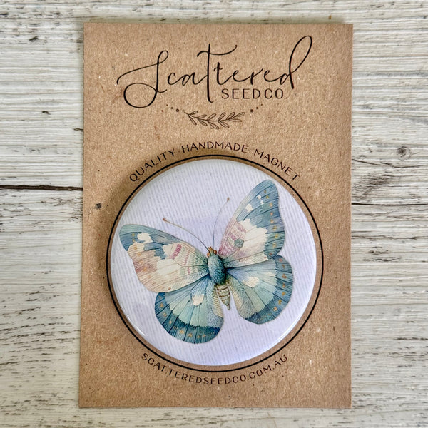 Pastel BUTTERFLY Large Magnets -4 designs