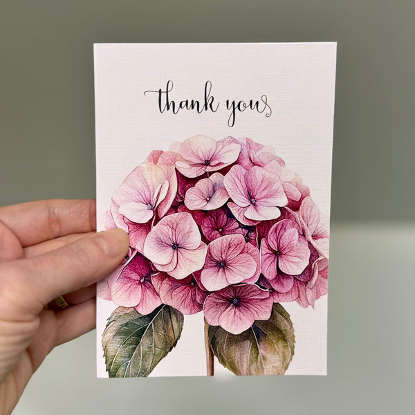 Blush Florals greeting cards set of 4