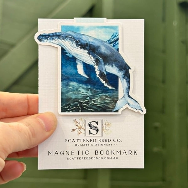 Ocean Magnetic Bookmarks - Humpback Whale, Octopus, Turtle