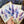 Load image into Gallery viewer, Watercolour LAVENDER Card Set of 4
