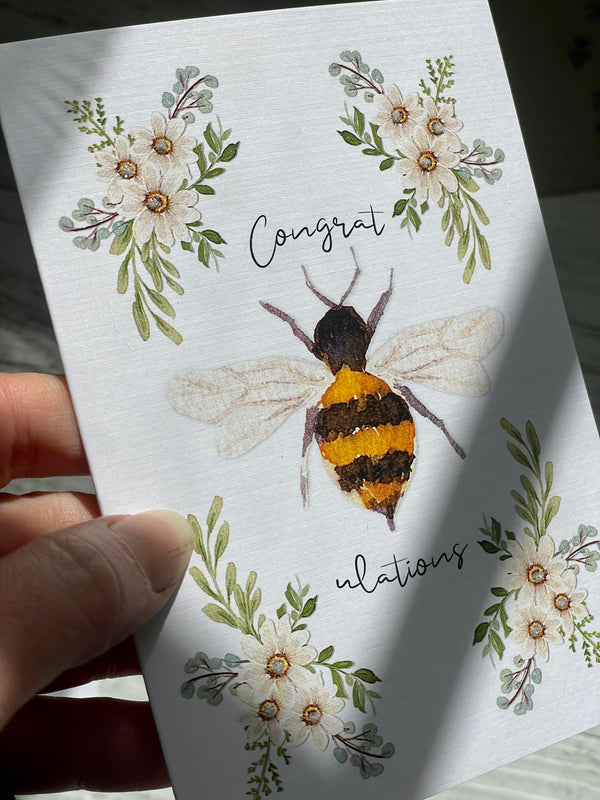 Daisy and Bee - Congratulations/Thank you/Happy Birthday/Thinking of you/Happy Anniversary Card