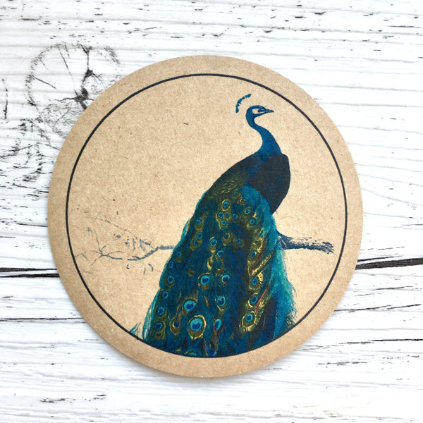 PEACOCK Gift tags