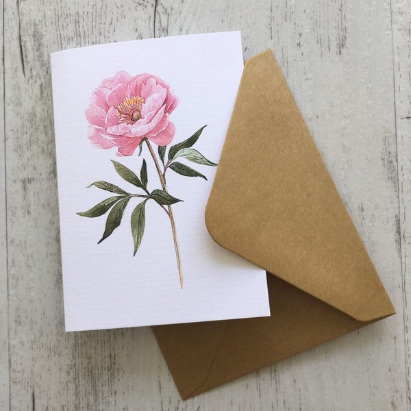 PRETTY BLOOMS cards set of 4