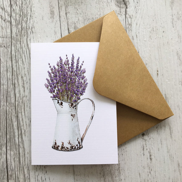 FRENCH LAVENDER Card Set of 4