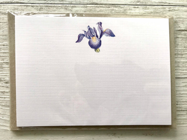 IRIS Personalised Flat Notecards Set Of 10
