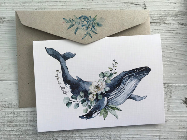 OCEAN FLORAL Collection blank cards - Assorted designs