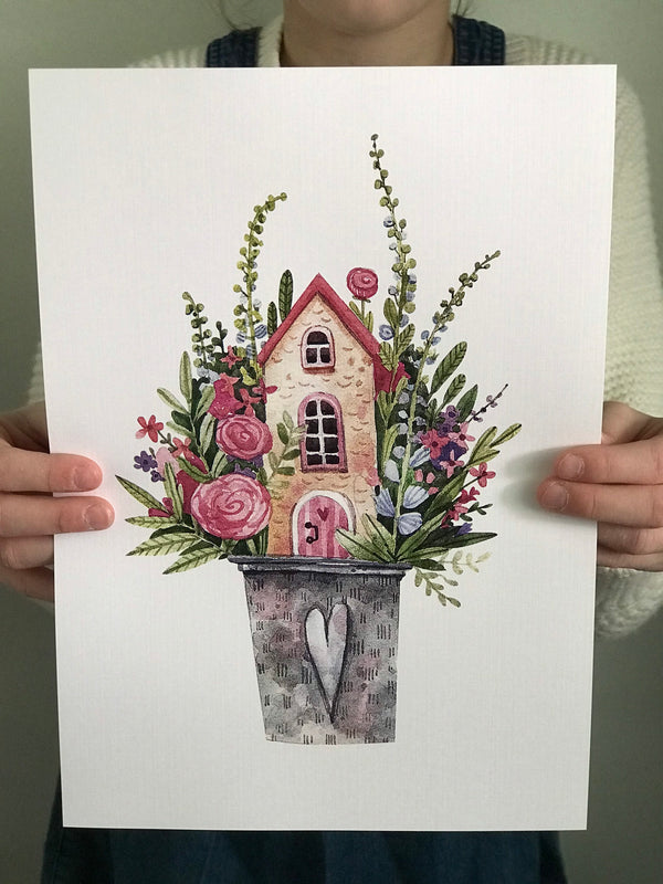 FAIRY HOUSE COLLECTION Art Prints