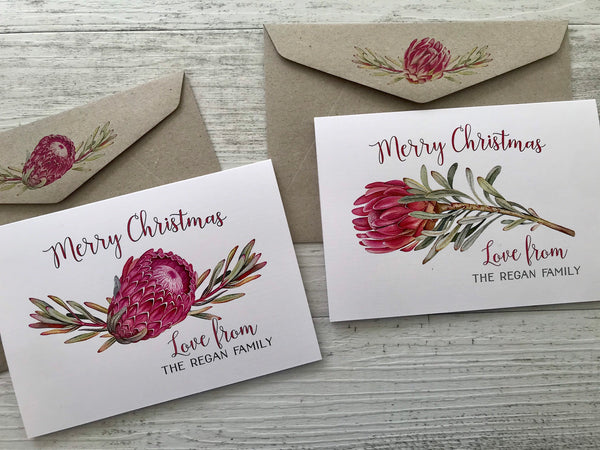 PROTEA Personalised Christmas Cards