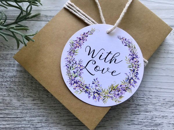 WISTERIA Gift tags