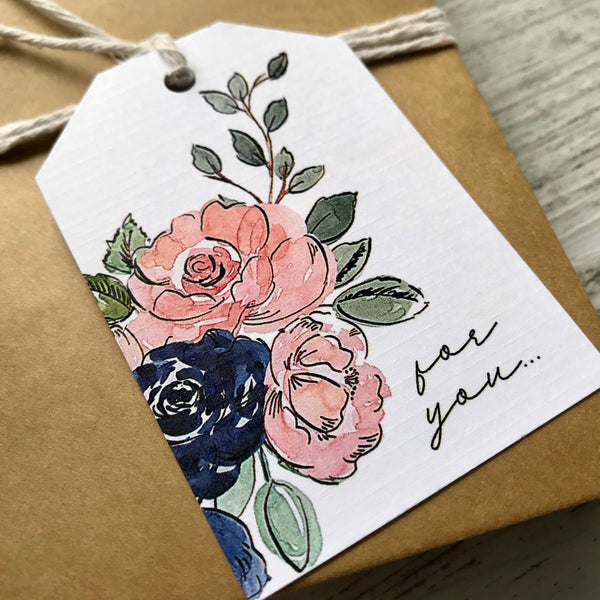 FRAGRANT BLOOMS gift tags
