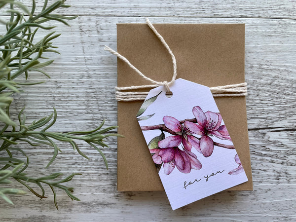 CHERRY BLOSSOM gift tags
