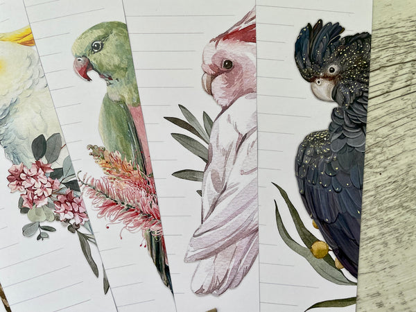 AUSTRALIAN BIRDS PROFILE Writing Paper Set (Non-Personalised)