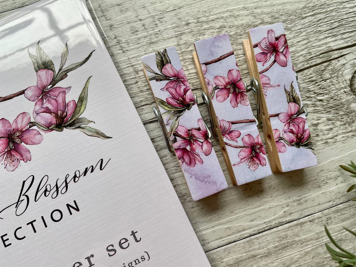 CHERRY BLOSSOMS Writing Paper Set (Non-Personalised) – Scattered Seed Co