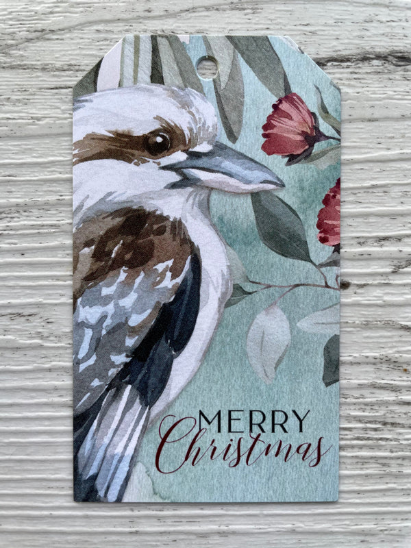 AUSTRALIAN BIRDS CHRISTMAS gift tags - New bigger size!
