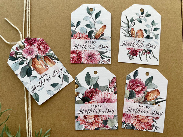 AUSTRALIAN NATIVE BOUQUET Mother's Day Gift tags