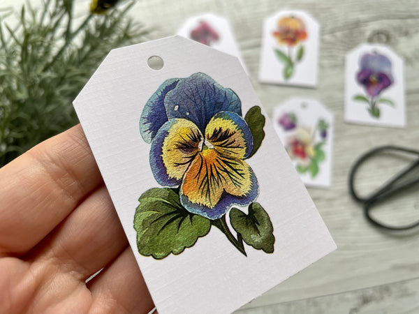 PANSY gift tags